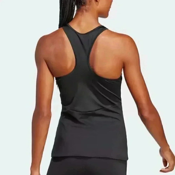 NWT Adidas HIIT Aeroready casual athletic yoga racer back yoga tank top S - Picture 3 of 3